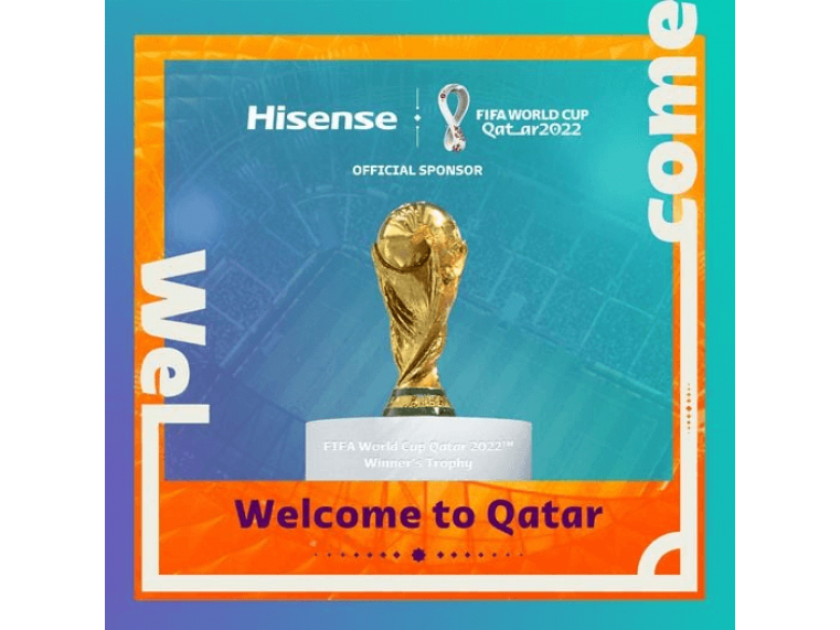 Hisense партнер fifaworldcup Qatar 2022